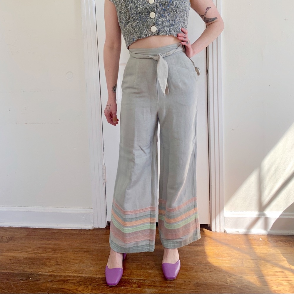 Mara Hoffman High Waist Pastel Pants